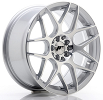 Set of 8.0x17" Japan Racing JR18 Silver Machined