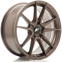 Set of 8.0x18" Japan Racing JR21 Matt Bronze