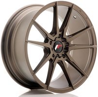 Set of 8.0x18" & 8.5x18" Japan Racing JR21 Matt Bronze