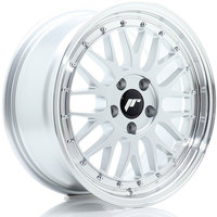 Set of 7.5x17" Japan Racing JR23 Hyper Silver Machined Lip