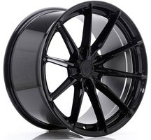 Set of 9.0x20" & 10.5x20" Japan Racing JR37 Gloss Black