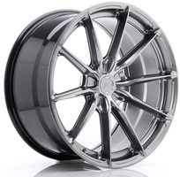 Set of 8.5x20" & 10.0x20" Japan Racing JR37 Hyper Black