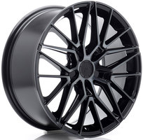 Set of 8.0x18" Japan Racing JR38 Black Machined