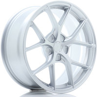 Set of 8.0x18" & 8.5x18" Japan Racing SL-01 Silver Machined