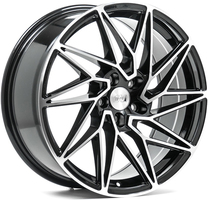 Set of 8.0x18" 1AV ZX10 Gloss Black & Polished
