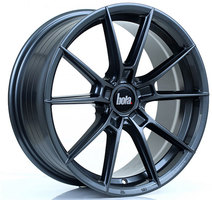 Set of 7.5x17" Bola B19 Gloss Gunmetal