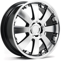 Set of 8.5x20" Lenso Concerto Gloss Black & Polished