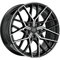 Set of 9.5x20" & 8.5x19" MSW MSW 74 Gloss Black Full Polished