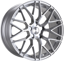 Set of 8.5x19" & 9.5x19" Bola B17 Crystal Silver