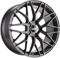 Set of 8.5x19" & 9.5x19" Bola B17 Gloss Gunmetal