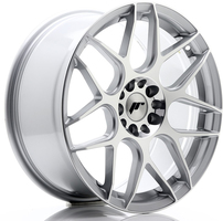 Set of 7.5x18" & 8.5x18" Japan Racing JR18 Silver Machined