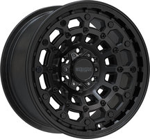 Set of 9.0x17" Wesrock HK12 Satin Black Gloss Black Decorative Bolts