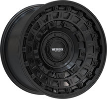 Set of 8.5x17" Wesrock MD-8 Satin Black Gloss Black Decorative Bolts