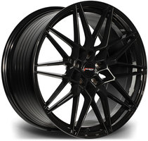 Set of 8.5x20" & 10.0x20" Velocity VF10 Gloss Black