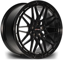 Set of 8.5x20" & 10.0x20" Velocity VF11 Gloss Black