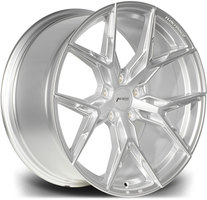 Set of 8.5x20" & 10.0x20" Velocity VF6 Silver