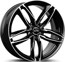 Set of 9.0x21" & 10.0x21" GMP Italia Atom Black Diamond