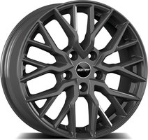 Set of 8.0x19" GMP Italia Booster Glossy Anthracite