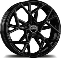 Set of 8.0x19" GMP Italia Cartesio Glossy Black