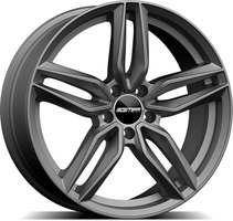 Set of 7.5x17" GMP Italia Fasten Matt Anthracite