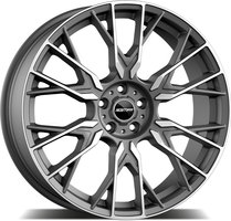 Set of 8.0x19" GMP Italia Fender Matt Anthracite Diamond