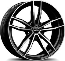 Set of 7.5x17" GMP Italia Swan Black Diamond