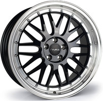 Set of 8.0x18" Dare SM Black Polished Lip