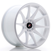 Set of 8.5x18" & 9.5x18" Japan Racing JR11 White