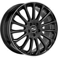 Set of 9.5x20" & 8.5x19" MSW MSW 30 Gloss Black Diamond Lip