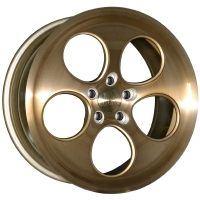 Set of 9.5x18" Bola B5 Bronze Brushed Polished Face