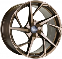 Set of 8.5x19" Bola B18 Matt Bronze