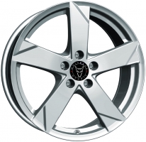 Set of 6.5x16" Wolfrace Eurosport Kodiak Polar Silver