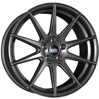 Set of 8.0x17" Bola CSR Matt Gunmetal