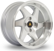 Set of 8.0x15" Autostar Blade Silver Polished Face