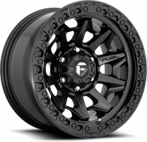 Set of 9.0x20" Fuel Covert D694 Matte Black