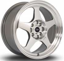 Set of 7.0x16" Rota Slip Steel Grey