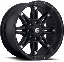 Set of 8.5x17" Fuel Hostage D531 Matte Black