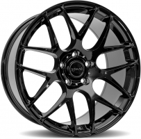 Set of 8.0x18" & 8.5x18 Romac Radium Gloss Black