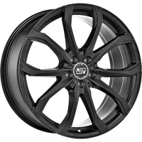 Set of 9.0x21" & 9.5x21 MSW MSW 48 Matt Black