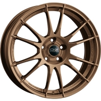 Set of 8.0x18" OZ Racing Ultraleggera Matt Bronze