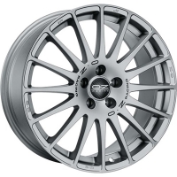 Set of 8.0x18" OZ Racing Superturismo GT Grigio Corsa Black Lettering