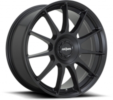 Set of 10.0x20" Rotiform DTM Satin Black