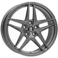 Set of 8.0x19" & 8.5x19 Sparco Record Matt Graphite