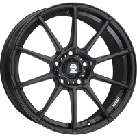 Set of 8.0x19" & 8.5x19 Sparco Assetto Gara Matt Black