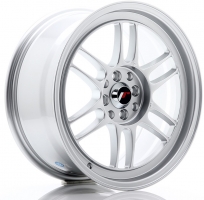 Set of 8.0x17" Japan Racing JR7 Silver