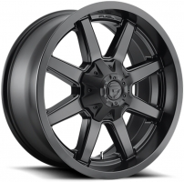 Set of 9.0x18" Fuel Maverick D436 Satin Black