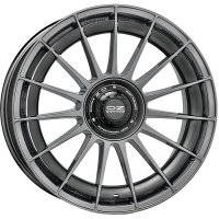 Set of 8.5x20" & 9.5x20 OZ Racing Superturismo Aero Star Graphite