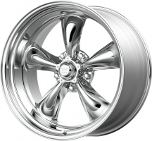 Set of 8.0x15" American Racing Torq Thrust II Polished