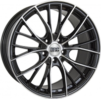 Set of 8.0x19" & 9.0x19 DRC DMM Black Polished