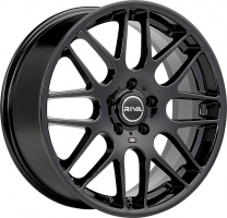 Set of 8.0x19" & 9.0x19 Fox DTM Gloss Black